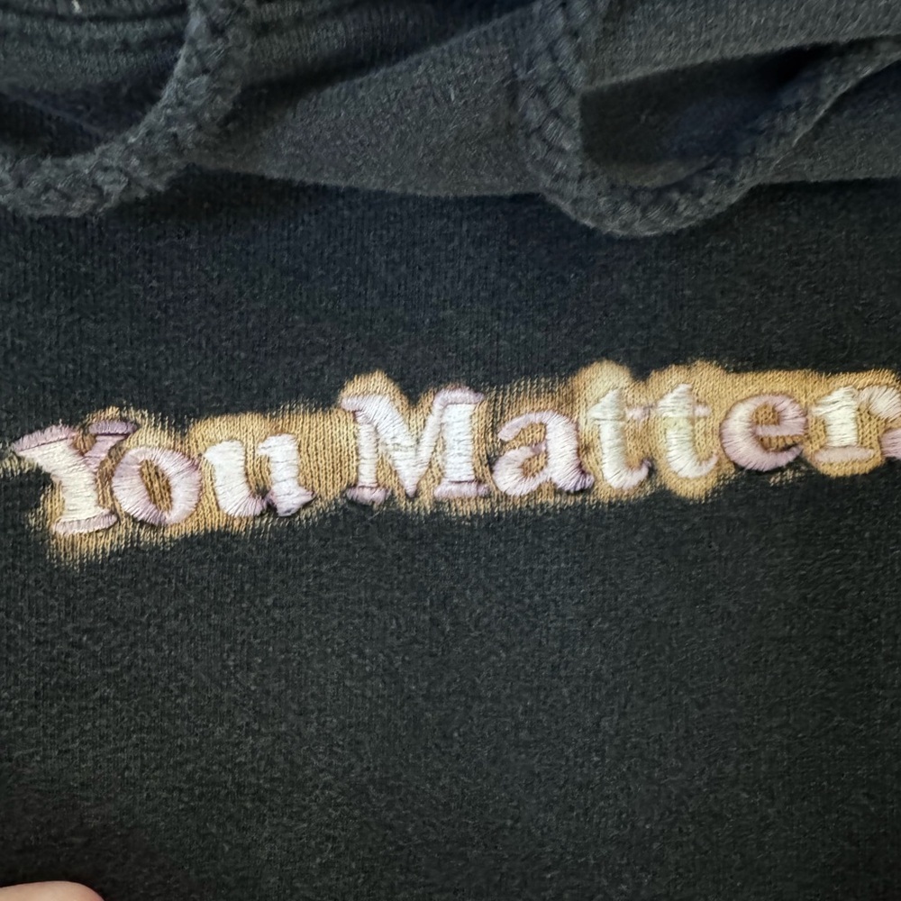 Sandro Black and Tan Ombre Crewneck Sweater - Picture 4 of 10